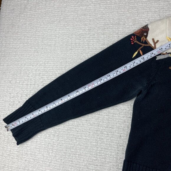 Design Options Philip & Jane Gordon Birds Design embroidered Sweater Women S - Picture 14 of 16